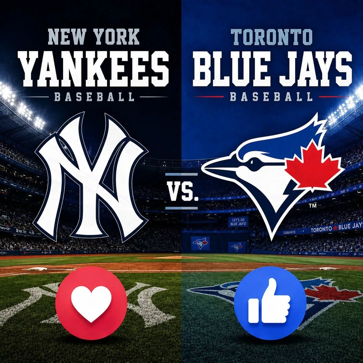 Cover Image for TIME UPDATE: New York Yankees vs. Toronto Blue Jays Broadcast Has Been Rescheduled – Here’s What Fans Need to Know