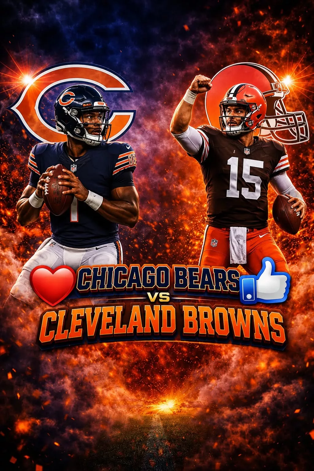 Cover Image for MATCHDAY HEADS-UP! NFL football is officially back in Chicago, and today, Saturday, August 15, 2026, the Chicago Bears will welcome the Cleveland Browns to Soldier Field for their first preseason game of 2026.