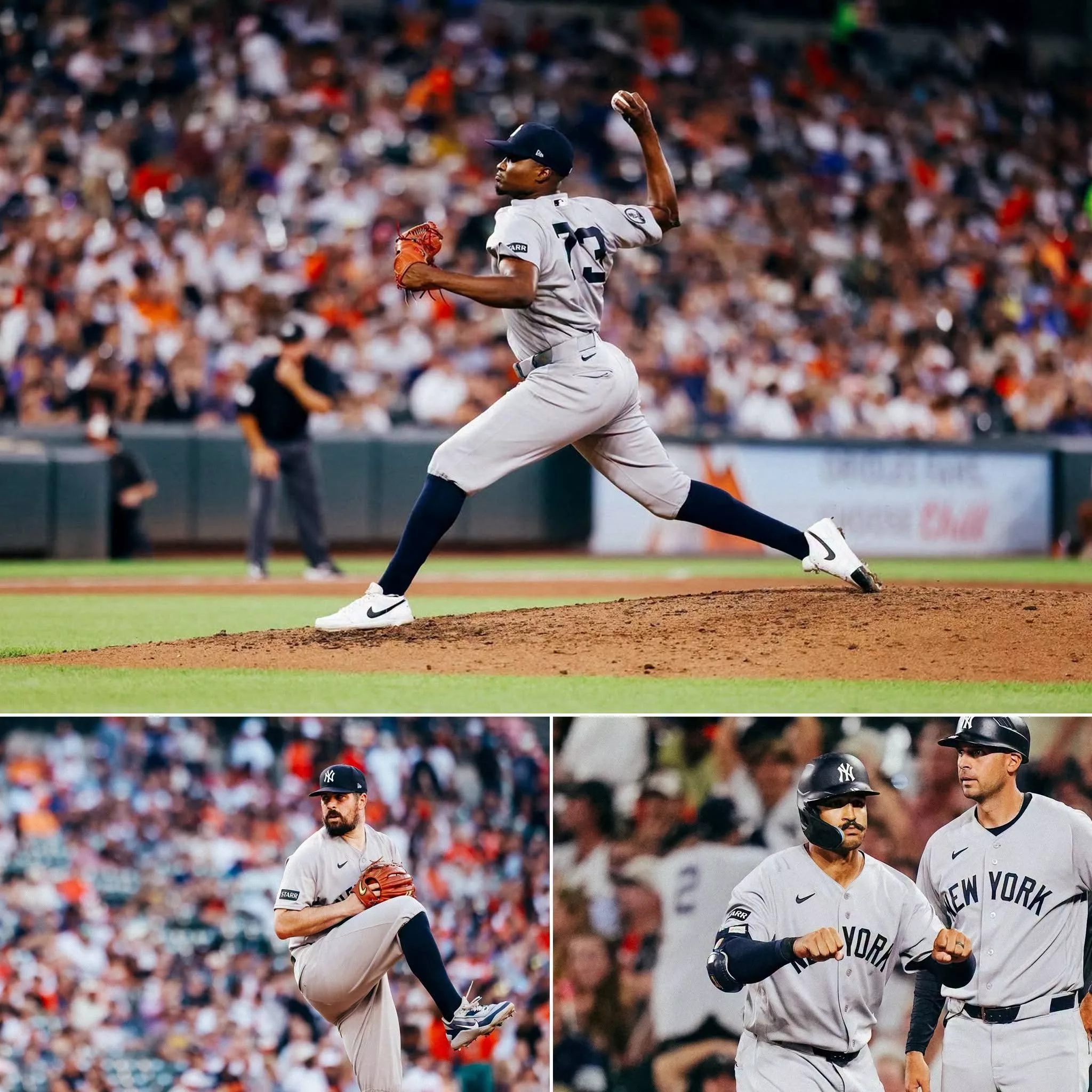 Cover Image for BREAKING: GOOD NIGHT, BALTIMORE â CARLOS RODĂN RETURNS, TRENT GRISHAM DELIVERS THE DAGGER, AND THE YANKEES WALK OUT OF CAMDEN YARDS WITH A 3â1 STATEMENT. nh1