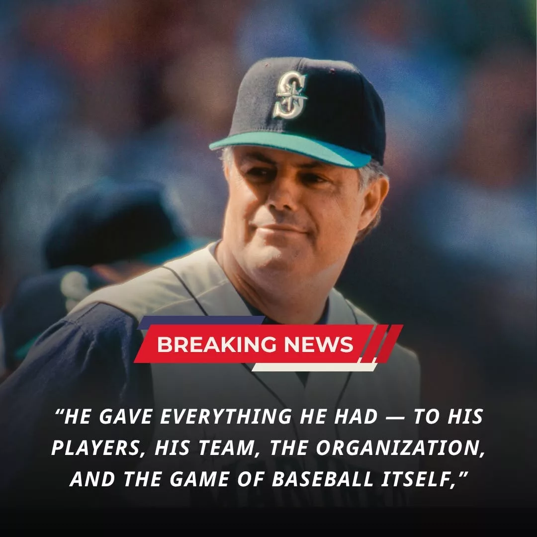 Cover Image for UPDATE — Just moments ago in Seattle: Baseball figure Lou Piniella, the longtime and respected leader of the Seattle Mariners, is now at the center of an emotional update that has deeply shaken the baseball community.
