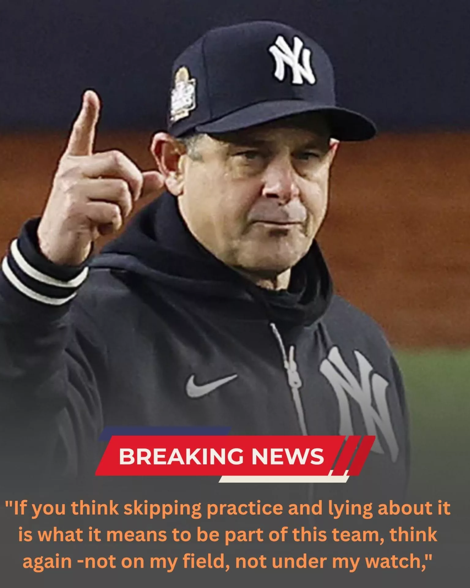 Cover Image for BREAKING: NEW YORK YANKEES ROCKED BY SHOCK SUSPENSIONS!