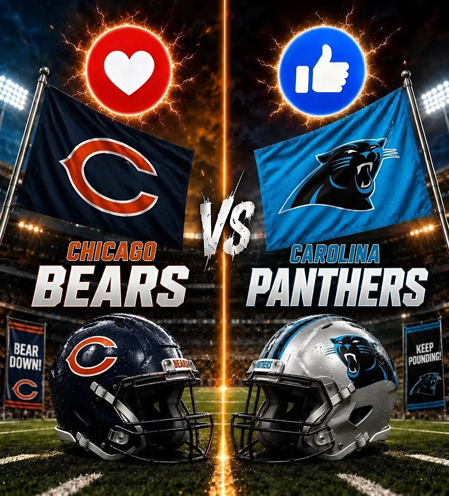 Cover Image for 🚨 NEW KICKOFF TIME: Bears vs Panthers Gets Major Schedule Update as Chicago and Carolina Open the 2026 NFL Season With High Expectations 🏈🔥