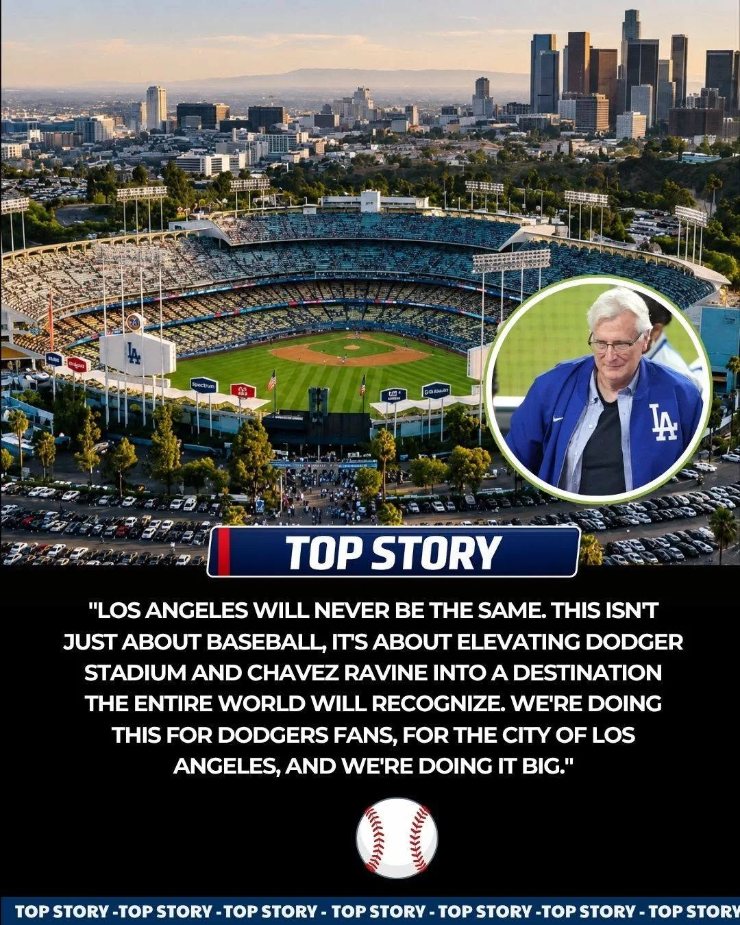 Cover Image for Los Angeles Dodgers Announce $1.8 Billion Dodger Stadium Upgrade Plan, an Investment Shaping the Future of the Franchise