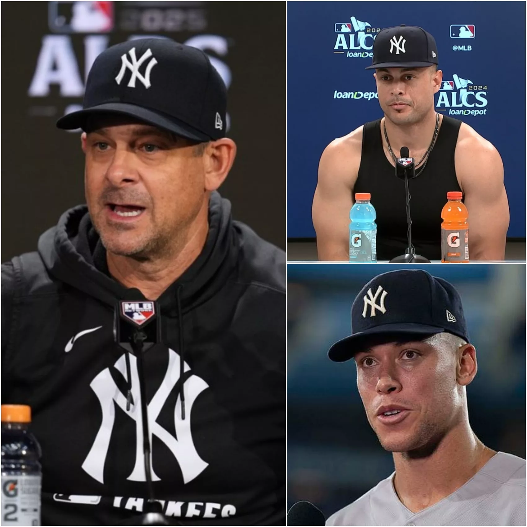 Cover Image for ⭐ NO MORE SECRETS: NEW YORK YANKEES CAPTAIN AARON JUDGE AND VICE-CAPTAIN GIANCARLO STANTON ANNOUNCE MAJOR MESSAGE AFTER EMERGENCY MEETING… ⚾🔥