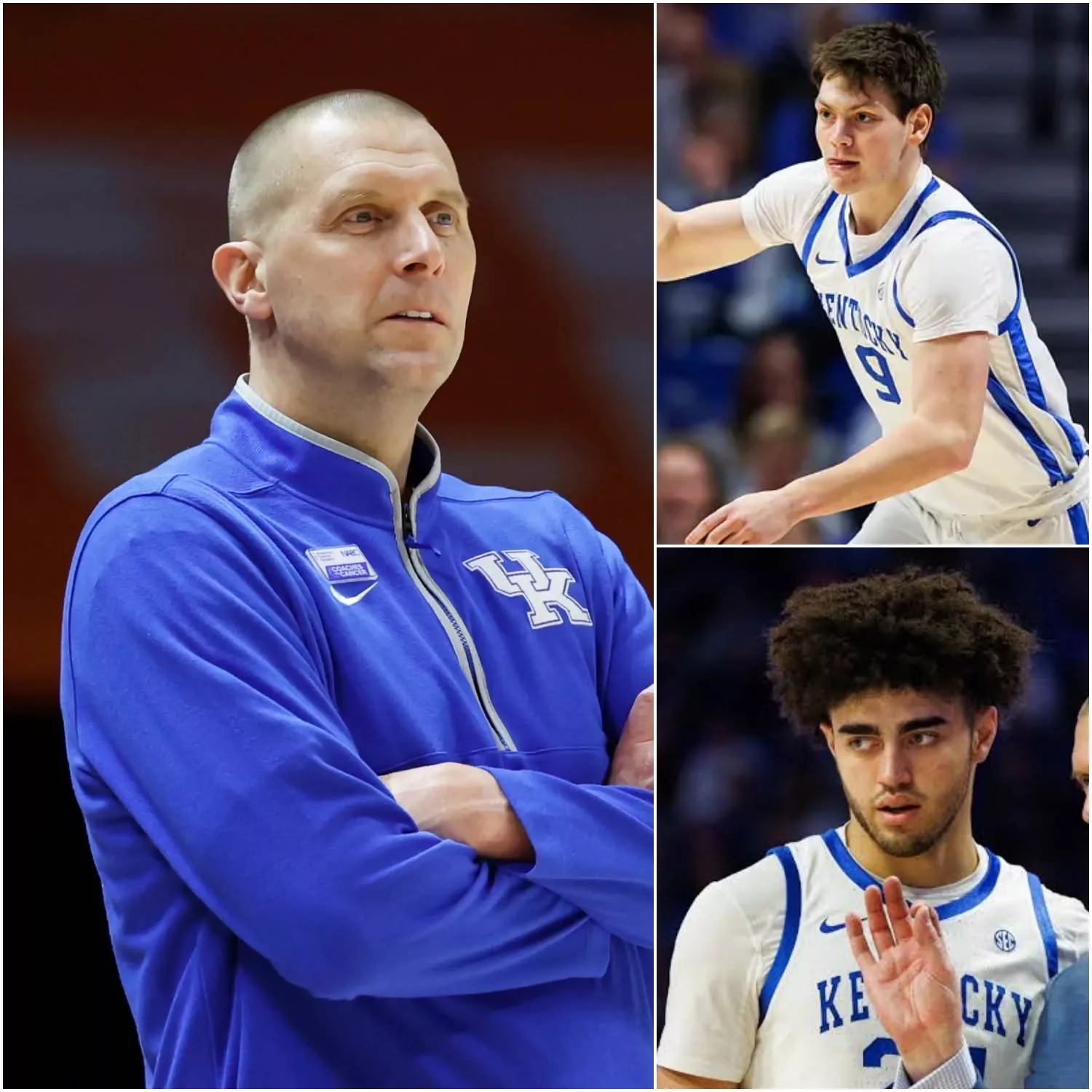 Cover Image for No more secrets: Guard Trent Noah and center Malachi Moreno of the Kentucky Wildcats basketball team decided to announce this 15 minutes ago following an emergency meeting…