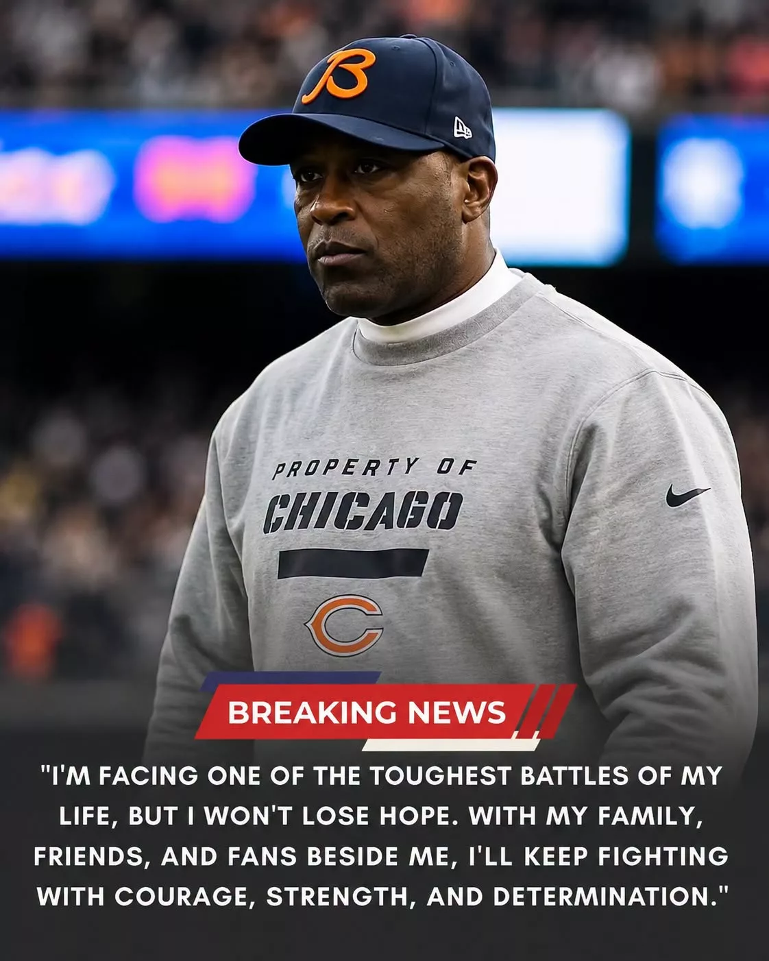 Cover Image for Lovie Smith Faces the Darkest Chapter of His Life
