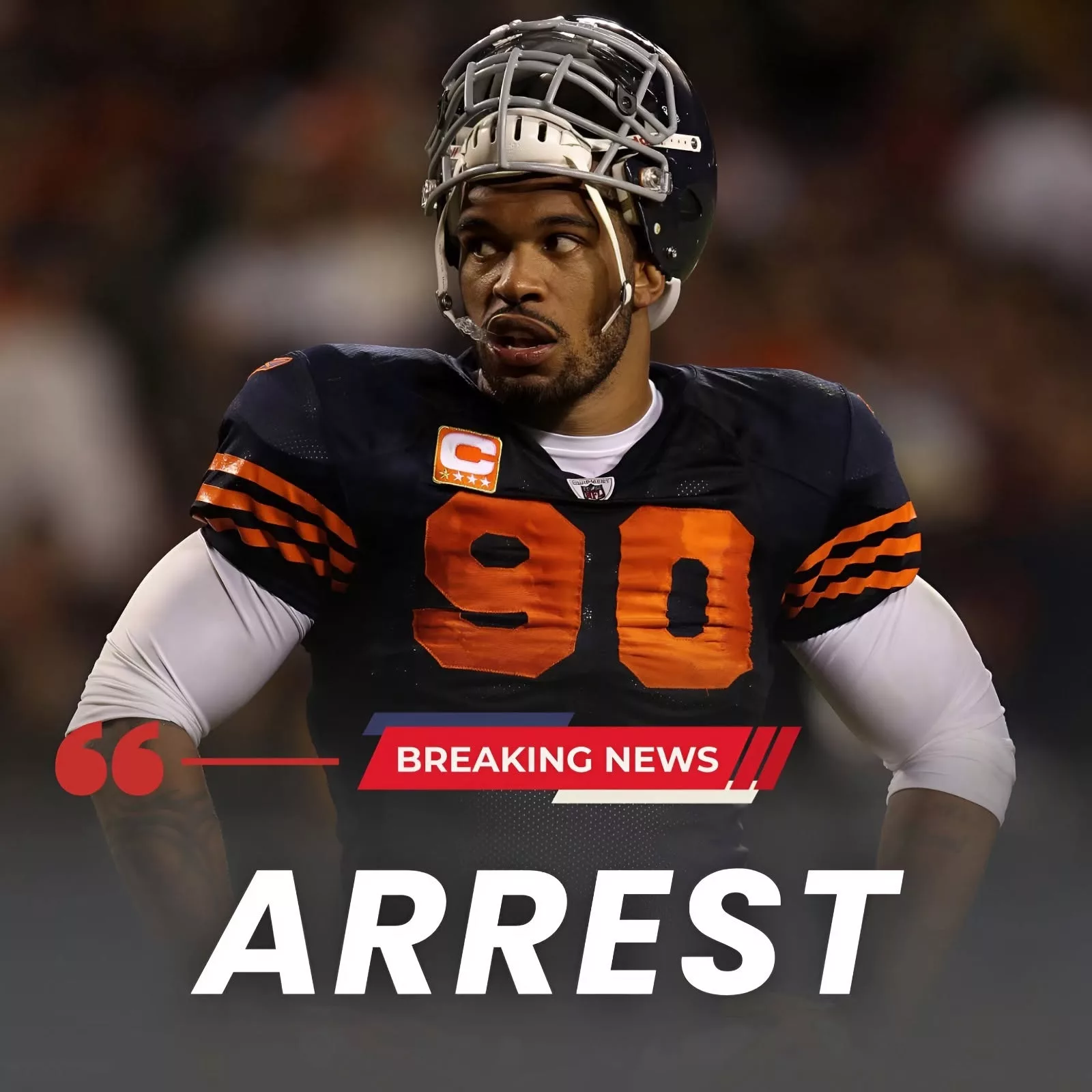 Cover Image for BREAKING: Former Chicago Bears Standout Identified as a Primary Suspect in Shocking S.ex.ual Ass.ault Investigation — Announcement Released Sunday Morning Leaves the Chicago Bears Community Stunned.