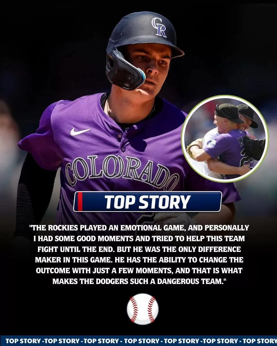 Cover Image for Superstar Mickey Moniak Leaves Rockies’ Clubhouse Silent After Praising Dodgers Superstar Following 6-4 Loss at Coors Field: “He Was the Only Difference Maker in This Game”