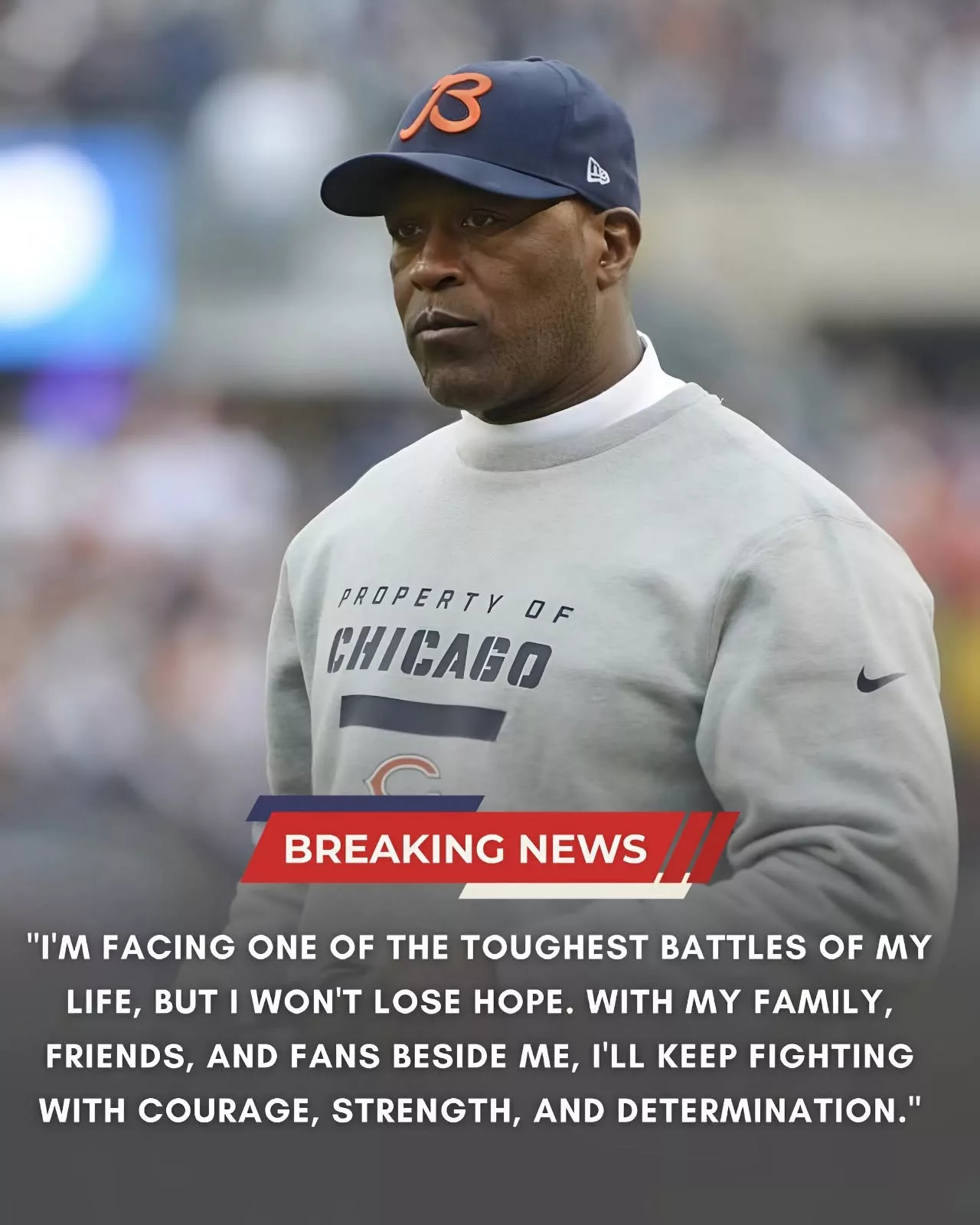 Cover Image for Lovie Smith Faces the Darkest Chapter of His Life