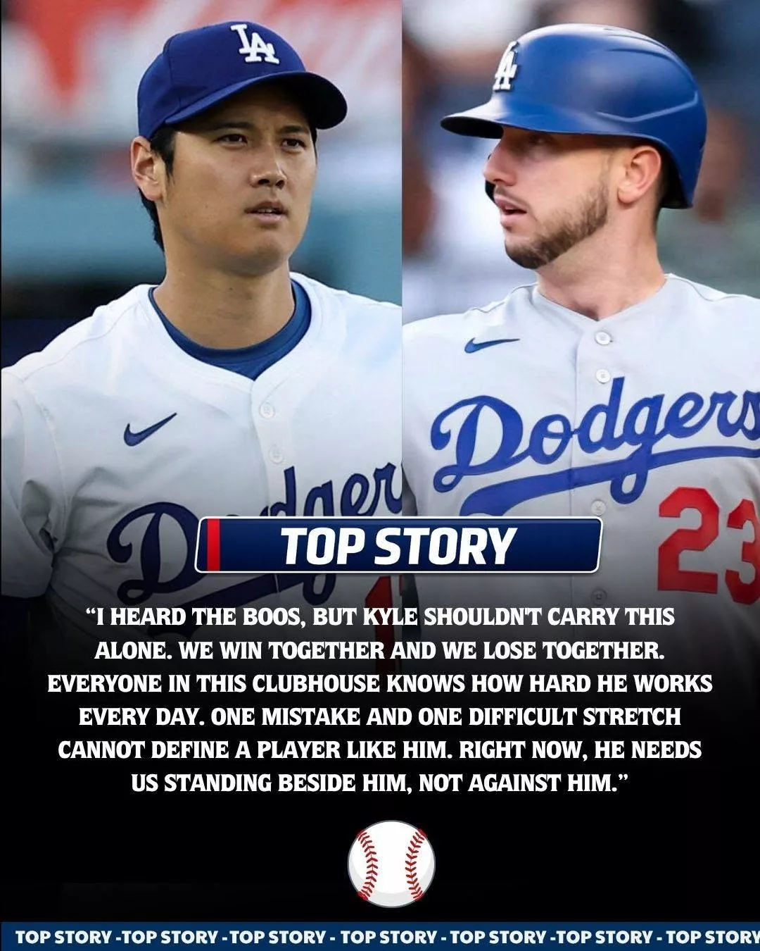 Cover Image for Shohei Ohtani Speaks Up for Kyle Tucker Amid Thousands of Boos at Dodger Stadium After Defensive Mistake Leads to Loss Against Brewers — Dodgers Captain’s 7-Word Message Earns Respect Across MLB