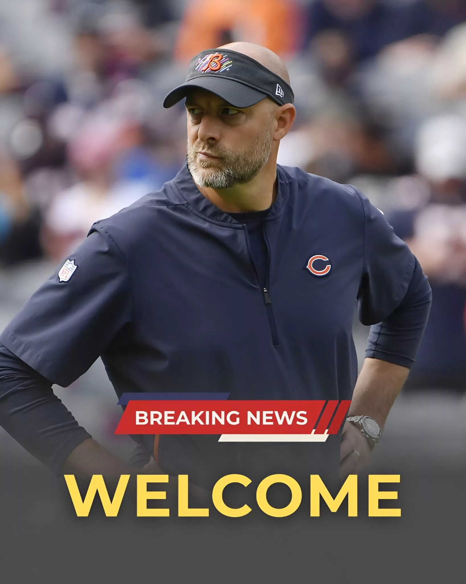 Cover Image for 🏈🐻 WELCOME BACK TO CHICAGO: MATT NAGY RETURNS TO THE BEARS WITH A NEW MISSION AND A CHANCE TO REWRITE HIS LEGACY