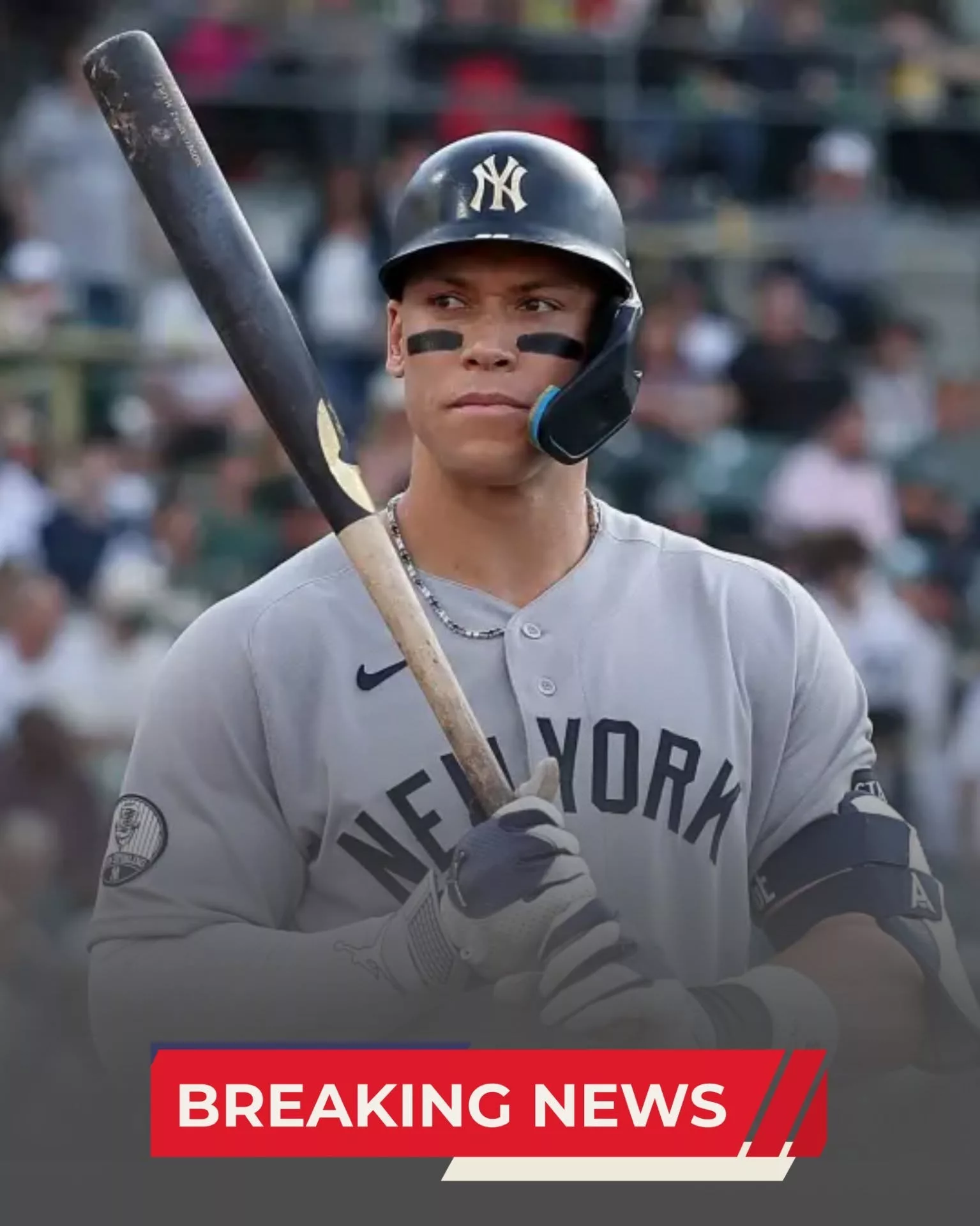 Cover Image for SAD NEWS: Aaron Judge Shares Heartbreaking Announcement as Fans Rally Around Him