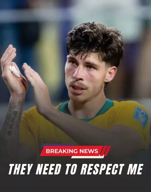 Cover Image for 🚨 TOTAL CHAOS IN AUSTRALIA! “They need to respect me.” An Australia National Football superstar is packing his bags after an explosive fallout with coaches and teammates. Tensions have officially boiled over!