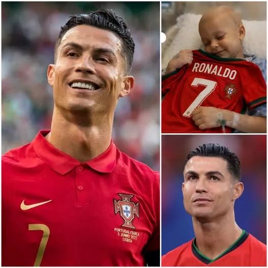 Cover Image for ❤️ UM GESTO QUE TOCOU O MUNDO! Após o Mundial de 2026, um menino de apenas 7 anos, que enfrenta corajosamente um tumor cerebral maligno, revelou o seu maior sonho: conhecer e falar com o seu ídolo, Cristiano Ronaldo. O desejo parecia quase impossível devido à agenda exigente da estrela portuguesa. Mas Ronaldo ficou a saber da história… e decidiu fazer algo que ninguém esperava. O que aconteceu depois deixou a família do menino sem palavras e emocionou milhares de pessoas. 🥹⚽❤️ A atitude de Ronaldo mostra que, por vezes, um simples gesto pode significar o mundo para alguém. E o momento entre os dois foi ainda mais especial do que todos imaginavam… 👇