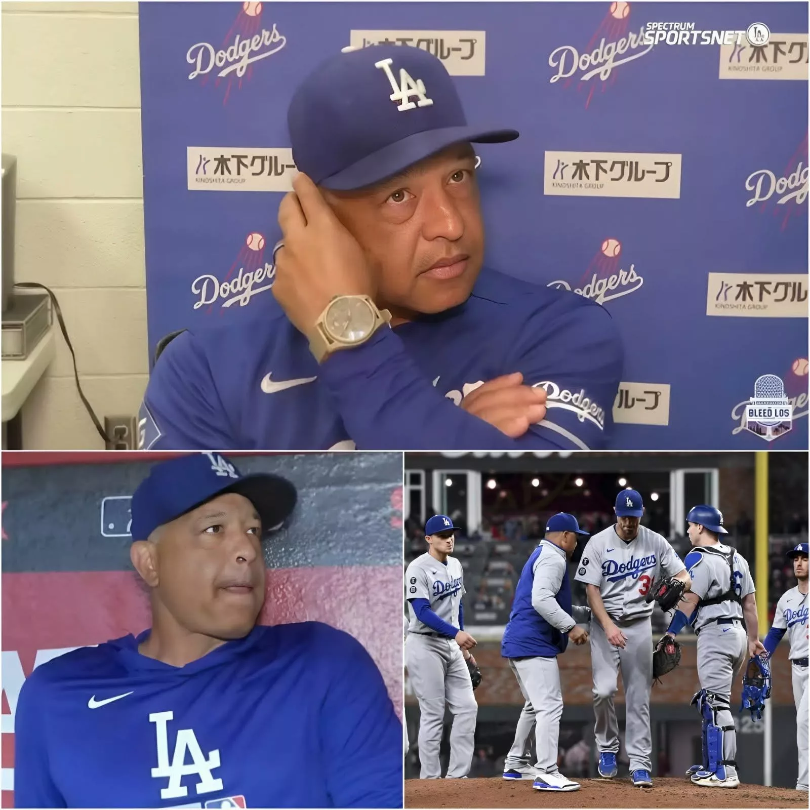Cover Image for “I PUT MY FAITH IN THE WRONG PEOPLE”, Dave Roberts in tears speaks about the 2 players who disappointed him the most after the longest losing streak in history. He said that even though he created many opportunities, these 2 players disappointed him over and over again… and led to the decision to terminate their contracts early.