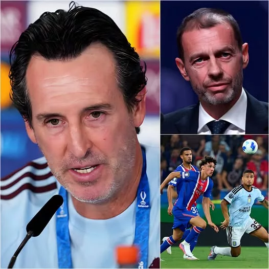 Cover Image for 🚨🔥 COUP DE TONNERRE APRÈS LA SUPERCOUPE DE L’UEFA !  « Si le résultat était déjà décidé en faveur du PSG, alors pourquoi devions-nous jouer ? » 😱  Unai Emery n’a visiblement pas digéré certains événements survenus lors du match contre le Paris Saint-Germain. Après la rencontre, l’entraîneur d’Aston Villa a vivement contesté plusieurs décisions arbitrales, déclenchant immédiatement une énorme polémique.  Ses propos ont enflammé les supporters et les réseaux sociaux. Mais le plus surprenant est arrivé ensuite : Aleksander Čeferin aurait réagi fermement, ajoutant encore plus de tension à cette affaire.  Alors, qu’est-ce qu’Emery a réellement vu sur le terrain pour sortir une déclaration aussi explosive ?  👀 Et surtout, quelle décision a provoqué sa colère ?  👉 Découvrez les détails qui font aujourd’hui parler tout le monde. 👇