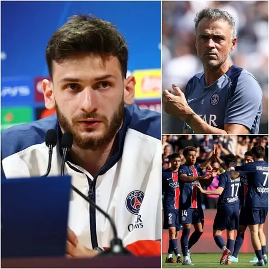 Cover Image for 🚨 COUP DE TONNERRE AU PSG : KVICHA KVARATSKHELIA POSE DEUX CONDITIONS QUI POURRAIENT TOUT CHANGER ! 🔵🔴 À l’approche de la saison 2026-2027, une déclaration attribuée à Khvicha Kvaratskhelia fait déjà énormément parler autour du Paris Saint-Germain. La star géorgienne aurait clairement fait comprendre qu’elle ne souhaitait plus se contenter de jouer uniquement pour conserver sa place dans le onze. Mais le plus surprenant serait ailleurs : Kvaratskhelia aurait fixé deux conditions précises au PSG avant d’envisager son avenir à long terme. La première serait déjà particulièrement importante… tandis que la seconde pourrait totalement changer les plans du club. 👀 Qu’exige réellement Kvaratskhelia, et pourquoi cette dernière condition pourrait-elle également faire réfléchir plusieurs grands clubs européens ?