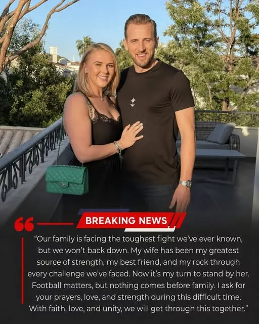 Cover Image for 💔 SAD NEWS: HARRY KANE AND HIS FAMILY ARE FACING A DEEPLY PAINFUL MOMENT A heartbreaking situation involving Harry Kane’s wife has reportedly left the England football community deeply concerned. The news has quickly sparked an emotional wave of support for the Kane family, with fans sending messages of strength and encouragement. For a player who has spent years carrying the hopes of millions on the pitch, this is reportedly a very different kind of battle—one that has nothing to do with football. Details surrounding the situation remain unclear, and fans are anxiously waiting for more information. 🙏 What exactly happened to Kane’s family, and why has this news caused such an emotional reaction across England?