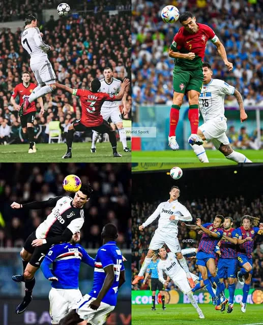 Cover Image for 🔥 THERE ARE GREAT HEADERS… AND THEN THERE’S CRISTIANO RONALDO. 🐐⚽ Some players are simply good in the air. Ronaldo turned aerial dominance into an art form. His timing, explosive leap, body control and ability to meet the ball at its highest point have produced moments that seem almost impossible. Defenders can track him, challenge him and try to anticipate the cross—but sometimes none of it matters. The most incredible part isn’t just how high he jumps. It’s what he does once he gets there. For a brief moment, Ronaldo appears suspended above everyone else, waiting for the perfect instant to strike. 👀 But what makes his headers so devastating—and how did he develop an ability that defenders still struggle to stop?