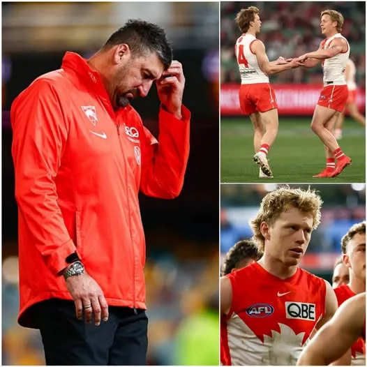 Cover Image for 😲🚨 NO MORE SECRETS AT THE SYDNEY SWANS — CALLUM MILLS & ISAAC HEENEY HAVE FINALLY SPOKEN!  An unexpected announcement from Sydney Swans captain Callum Mills and vice-captain Isaac Heeney has reportedly sent supporters into a frenzy.  Just 15 minutes ago, following what was described as an emergency meeting, the two leaders allegedly decided it was time to reveal something that had been kept behind closed doors.  The announcement immediately raised eyebrows.  Why was the meeting called so suddenly? What happened inside the room? And why did Mills and Heeney feel they needed to address the situation themselves?  One mysterious detail has fans especially curious — their announcement reportedly concerns a development that could have significant implications for the Swans.  👀 But what exactly did the two captains reveal? The answer may surprise everyone…