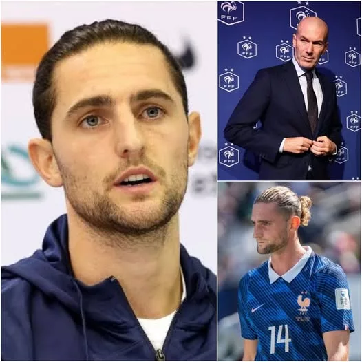 Cover Image for 🔥🇫🇷 COUP DE TONNERRE CHEZ LES BLEUS : ADRIEN RABIOT AURAIT LIVRÉ UNE DÉCLARATION QUI FAIT DÉJÀ POLÉMIQUE !  La nomination de Zinédine Zidane aurait provoqué une réaction inattendue du côté d’Adrien Rabiot. Selon des informations qui circulent, le milieu français aurait exprimé de sérieux doutes concernant cette nouvelle direction, au point d’évoquer une possible décision radicale concernant son avenir avec les Bleus.  Mais le plus intrigant ne serait pas seulement sa réaction à l’arrivée de Zidane…  Un message adressé à la Fédération française de football aurait particulièrement retenu l’attention, après une discussion qui se serait déroulée loin des caméras.  Que Rabiot aurait-il réellement déclaré à huis clos ? 👀  Et surtout, pourquoi cette phrase pourrait-elle provoquer une véritable tempête autour de l’équipe de France ?