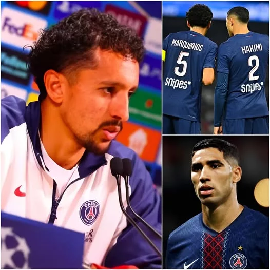 Cover Image for 😲🚨 COUP DE THÉÂTRE AU PSG : MARQUINHOS ET ACHRAF HAKIMI BRISENT ENFIN LE SILENCE ! Il y a seulement quelques minutes, le capitaine Marquinhos et le vice-capitaine Achraf Hakimi auraient pris une décision inattendue après une réunion de crise qui aurait suscité de nombreuses interrogations au sein du PSG. 👀 Personne ne semblait savoir ce qui s’était réellement passé derrière les portes closes… jusqu’à ce que les deux cadres décident de révéler une information particulièrement surprenante. Leur déclaration aurait immédiatement provoqué une vague de réactions parmi les supporters parisiens. Mais le plus intrigant reste encore à découvrir… Qu’ont-ils exactement révélé après cette réunion ? Et pourquoi ont-ils choisi de parler maintenant ? 😳 👉 Les détails de cette révélation inattendue pourraient bien changer la perception des supporters sur ce qui se passe actuellement à Paris…