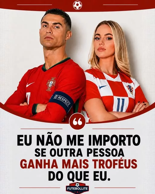 Cover Image for ❤️⚽ ANA MARIA MARKOVIĆ REVELA A ADMIRAÇÃO POR CRISTIANO RONALDO — MAS HÁ UM DETALHE QUE POUCOS CONHECIAM! 👀  A estrela croata nunca escondeu a enorme inspiração que encontrou em Cristiano Ronaldo. Para ela, o português não é apenas uma lenda do futebol, mas uma referência de disciplina, mentalidade e dedicação.  Marković chegou mesmo a revelar por que escolheu usar a camisola número 7, um número eternamente associado a Ronaldo. 💙  Mas a história fica ainda mais emocionante: durante anos, conhecer o craque português foi um sonho pessoal que ela gostaria de realizar.  E quando finalmente teve essa oportunidade através de uma parceria comercial, o encontro tornou-se um daqueles momentos difíceis de esquecer. ❤️  👉 Mas o que Marković disse a Ronaldo quando finalmente esteve frente a frente com o seu ídolo?