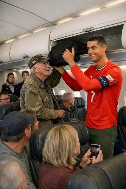 Cover Image for 🚨❤️ ÚLTIMA HORA: UM GESTO INESPERADO DE CRISTIANO RONALDO DEIXOU UMA CABINE INTEIRA EMOCIONADA  Cristiano Ronaldo terá surpreendido passageiros de um voo comercial com um gesto de generosidade que ninguém esperava. 🇵🇹✈️  Segundo o relato, pouco antes da descolagem, o craque português teria cedido discretamente o seu lugar na primeira classe a um veterano português idoso.  Mas, ao que tudo indica, esse gesto foi apenas o começo.  O que Ronaldo teria feito depois, longe das câmaras e sem procurar qualquer reconhecimento, deixou passageiros emocionados e até membros da tripulação sem palavras. 🥹  O momento rapidamente ganhou atenção por uma razão simples: mostrou um lado do jogador que raramente aparece nos grandes holofotes.  👀 Mas o que aconteceu naquela cabine depois da troca de lugares?  👇 A parte mais emocionante da história é justamente o detalhe que quase ninguém viu.