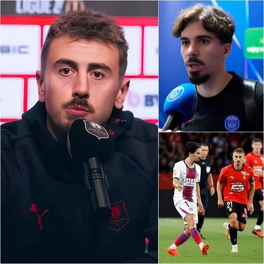 Cover Image for 🚨⚽ « LE PSG N’EST PLUS DIGNE D’ÊTRE CONSIDÉRÉ COMME LE GRAND CLUB DU FOOTBALL FRANÇAIS ! »  Après le spectaculaire 2-2 entre Rennes et le Paris Saint-Germain, une déclaration de Valentin Rongier aurait provoqué une véritable tempête. 😳🔥  Le capitaine rennais aurait vivement critiqué le niveau affiché par le PSG, estimant que le club parisien n’avait pas montré le visage d’une équipe censée dominer le football français.  Ses propos ont rapidement fait réagir les supporters… mais la réponse de Vitinha aurait encore davantage enflammé la situation. 👀  Le milieu parisien aurait répondu avec fermeté, avant de terminer par une phrase particulièrement inattendue.  Une phrase qui, selon les réactions qui circulent, aurait laissé Rongier totalement sans voix…  💥 Mais qu’a exactement répondu Vitinha pour provoquer une telle réaction ?  La dernière partie de son message risque de surprendre beaucoup de monde… 👇