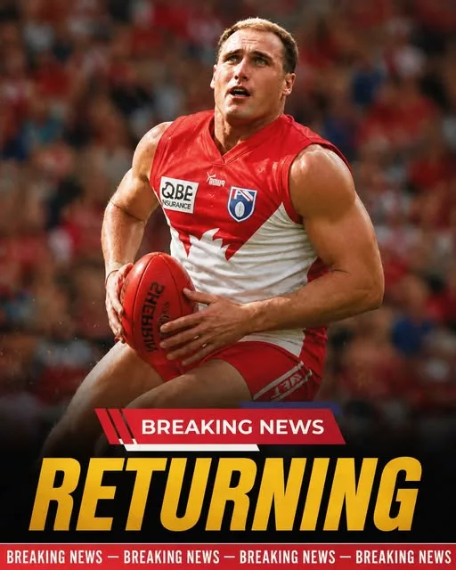 Cover Image for 🚨🦢 HUGE SYDNEY SWANS BOMBSHELL: TONY LOCKETT COULD BE SET FOR A STUNNING RETURN! 🔥🏉  Sydney Swans fans are buzzing over a sensational rumour involving club legend Tony Lockett, with reports suggesting the AFL icon could return to the Swans in a completely new role.  The possibility has already sparked an emotional reaction across the Swans community, with supporters wondering what could be happening behind the scenes. 👀  Could one of the club’s greatest-ever names really be coming home?  And what surprising role could be waiting for Lockett?  The details remain unclear, but the rumour alone has fans talking.  If this really happens, it could be one of the most emotional Swans stories in years… 🦢🔥👇