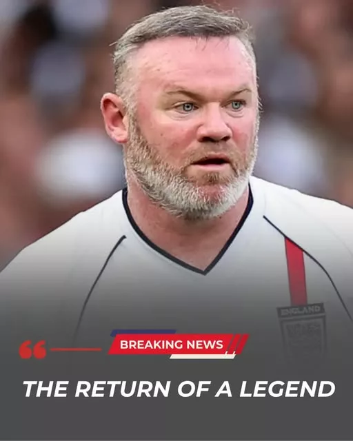 Cover Image for 🚨🏴 HE’S COMING HOME! WAYNE ROONEY RETURNS TO ENGLAND IN A SHOCK NEW ROLE! ⚽🔥 England fans have been left stunned by reports that Wayne Rooney, one of the Three Lions’ most iconic former captains and record-breaking forwards, is set to return to the national-team setup in a completely new role. Rooney’s passion, fearless style and unforgettable Wembley moments made him a hero to millions. Now, after years away, his return could mark the beginning of an unexpected new chapter. 👀 But what exactly will Rooney be doing with England? Why has he decided to come back now? And could his experience and personality have a major influence on the next generation of Three Lions stars? 🇬🇧 One thing is certain: Rooney is coming home — and fans are desperate to discover what happens next! 🔥