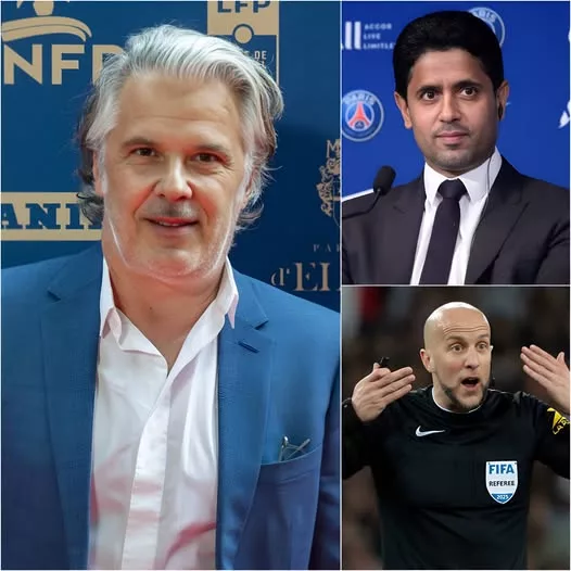 Cover Image for 🚨🔥 COUP DE TONNERRE DANS LE FOOTBALL FRANÇAIS !  « CE N’ÉTAIT PAS UNE SIMPLE ERREUR… C’ÉTAIT BEAUCOUP PLUS GRAVE ! » Une déclaration explosive attribuée à Vincent Labrune après la rencontre très controversée entre le PSG et Lille fait déjà énormément réagir. 😱⚽  Une série de décisions arbitrales aurait provoqué une vive colère au sein du football français, au point qu’une sanction exceptionnelle serait désormais évoquée contre l’équipe arbitrale.  Mais le plus surprenant vient ensuite…  Nasser Al-Khelaïfi aurait également décidé de ne plus rester silencieux et préparerait une réponse qui pourrait faire beaucoup de bruit. 👀  👉 Quelle sanction serait réellement envisagée ?  Et surtout, jusqu’où le PSG serait-il prêt à aller pour obtenir des réponses ?  La suite pourrait réserver une énorme surprise…