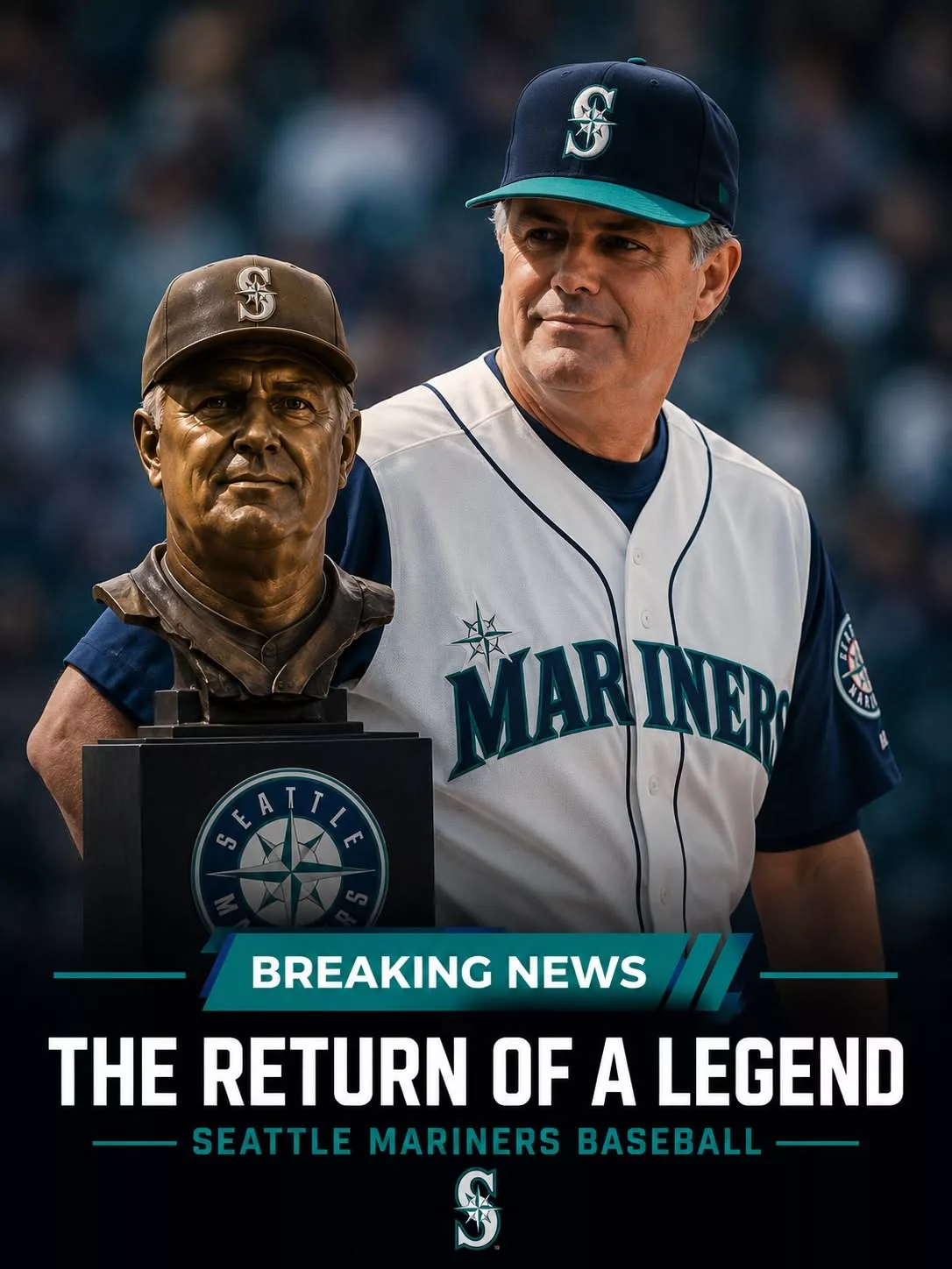 Cover Image for HE’S COMING HOME OUT OF A DEEP LOVE FOR THE SEATTLE MARINERS: The legendary, fiery mastermind of the Seattle Mariners who electrified the Kingdome for over a decade is officially returning to Seattle in a brand-new role—and baseball is already trembling! 𝐅𝐮𝐥𝐥 𝐝𝐞𝐭𝐚𝐢𝐥𝐬 𝐯𝐢𝐚 🔗 𝐢𝐧 𝐜𝐨𝐦𝐦𝐞𝐧𝐭𝐬 👇