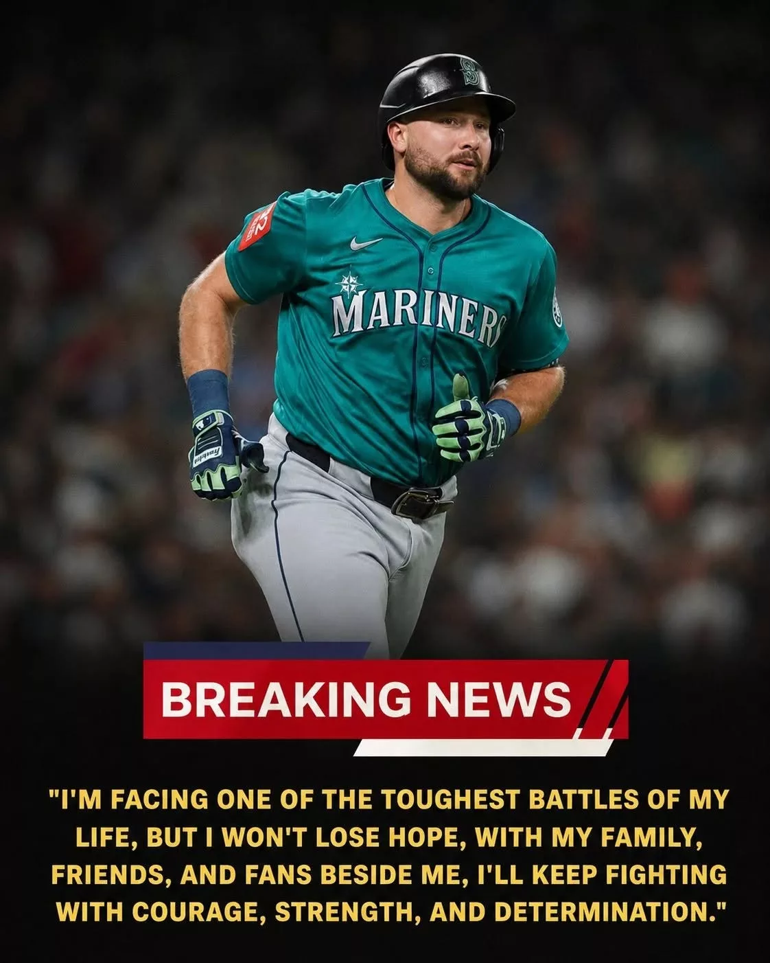 Cover Image for 💔 Breaking: Cal Raleigh Faces the Darkest Chapter of His Life