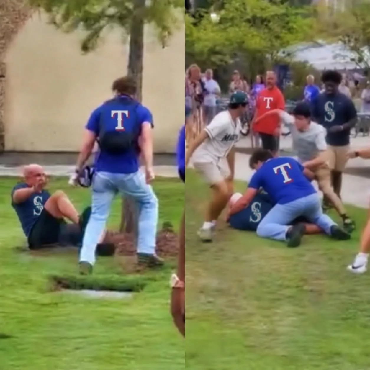 Cover Image for Rangers–Mariners Rivalry Boils Over: Viral Brawl Claim Casts an Ugly Shadow Over Texas’ Huge Night in Seattle