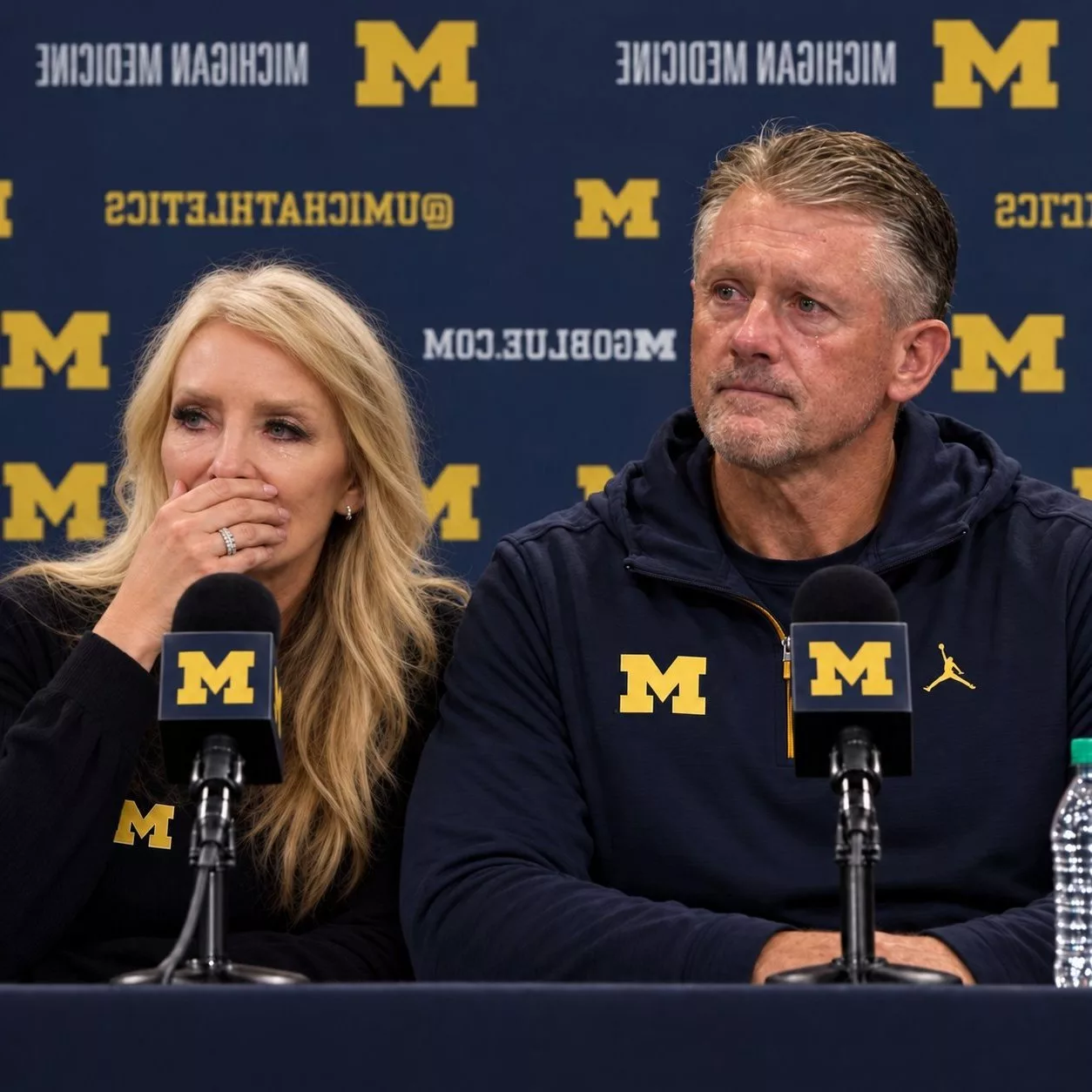 Cover Image for 💔MICHIGAN WOLVERINES HEAD COACH KYLE WHITTINGHAM AND HIS WIFE, JAMIE WHITTINGHAM, AT THE CENTER OF AN EMOTIONAL NEW DEVELOPMENT
