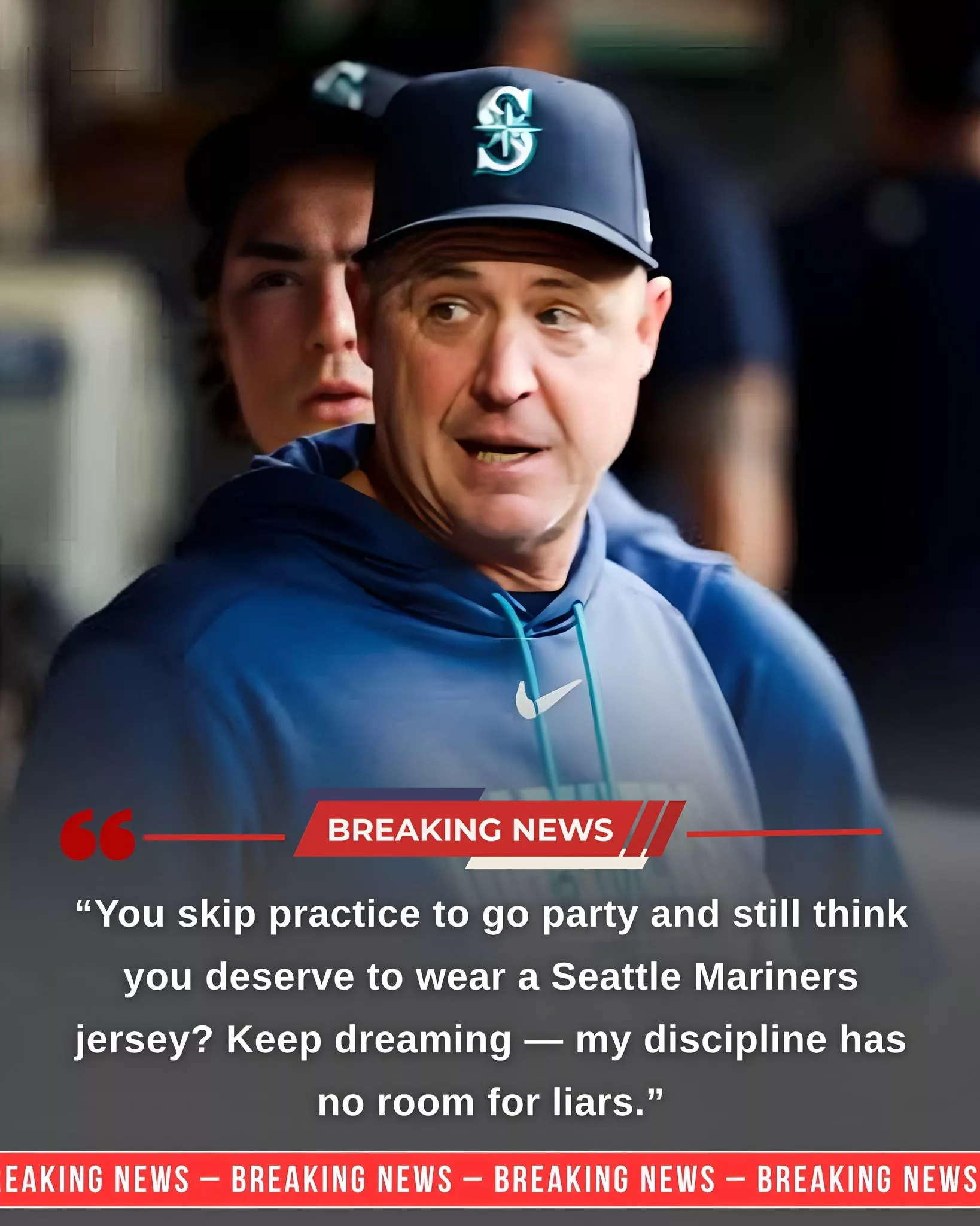 Cover Image for Mariners Plunge into Chaos as Wilson Suspends Two Players After Nightclub Scandal