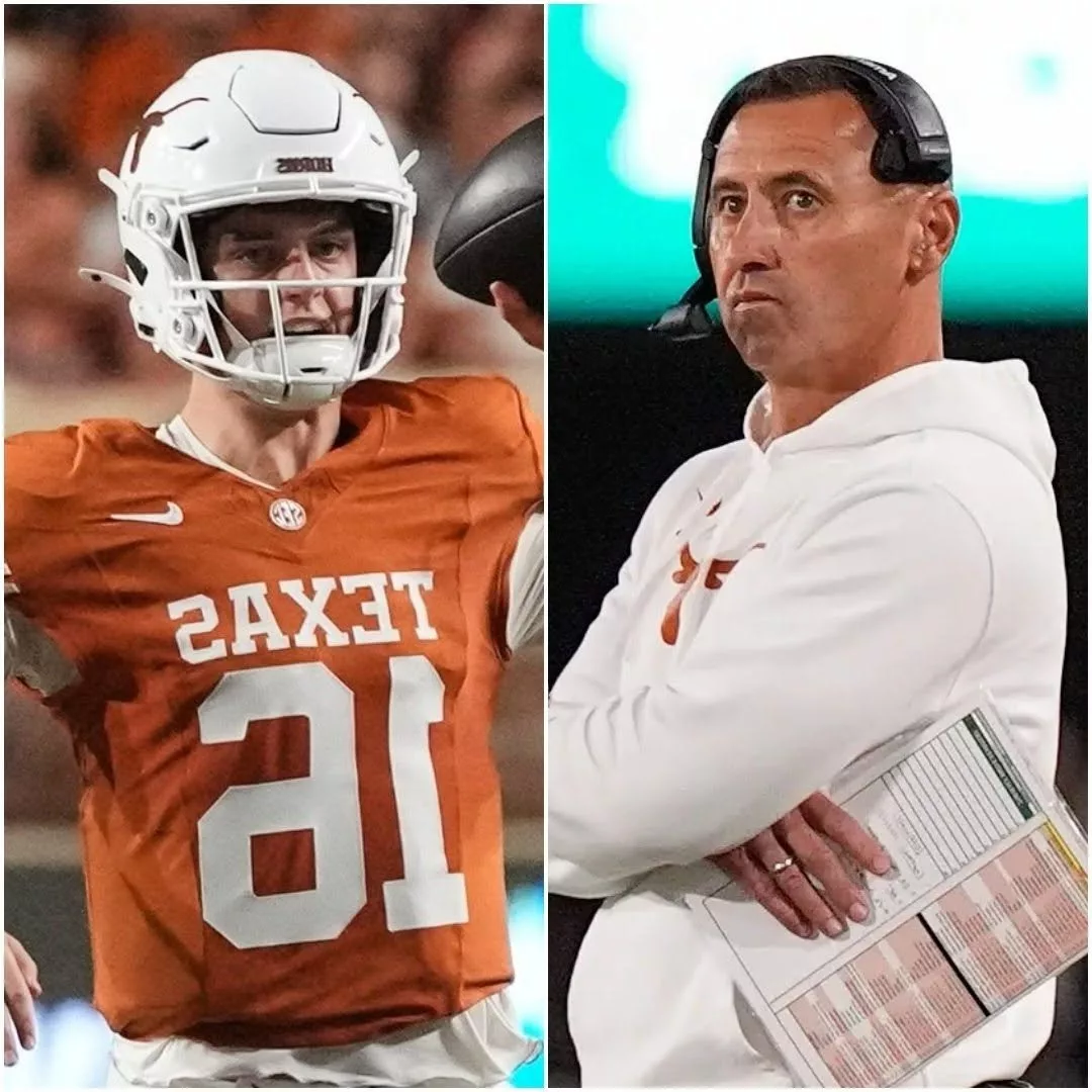 Cover Image for BREAKING NEWS: An emergency internal meeting lasting over an hour between Texas Longhorns’ senior leadership and key program officials has just concluded. Head coach Steve Sarkisian has personally stepped out to announce that ARCH MANNING WILL…