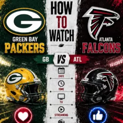 HOW TO WATCH: Green Bay Packers vs. Atlanta Falcons — Game Time, TV Channel, Streaming Info, and Everything You Need to Know