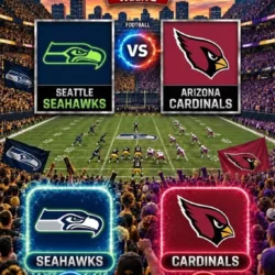 SEATTLE SEAHAWKS VS. ARIZONA CARDINALS — KICKOFF TIME CHANGE NOTICE