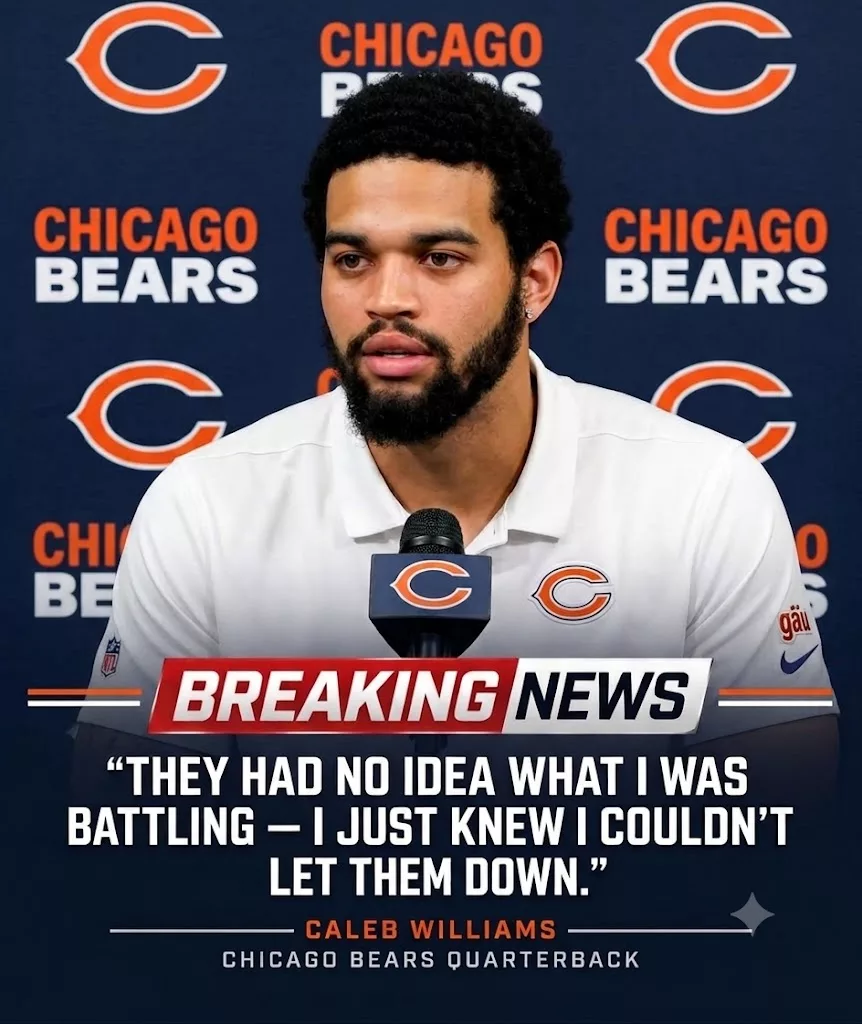 Cover Image for 😢 “I GAVE EVERYTHING I HAD”: CHICAGO BEARS QUARTERBACK FOUGHT THROUGH ADVERSITY — BUT HIS MESSAGE ABOUT HIS TEAMMATES HIT BEARS FANS EVEN HARDER