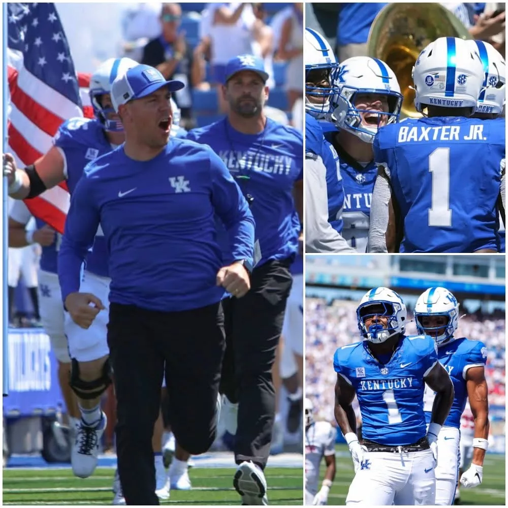 Cover Image for 🚨 BREAKING: Kentucky Opens the Season With a BANG — Will Stein Delivers Powerful Message After Wildcats’ 45–13 Victory