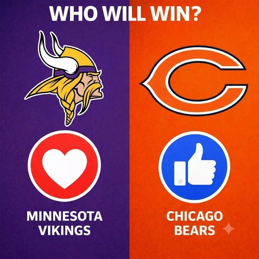 Cover Image for 🚨 SCHEDULE UPDATE: MINNESOTA VIKINGS VS. CHICAGO BEARS — TIME CHANGE NOTICE