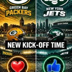 “CANCEL YOUR SUNDAY PLANS!” — NFL DROPS A RESCHEDULE BOMB: Green Bay Packers vs. New York Jets Set to Shake the Season