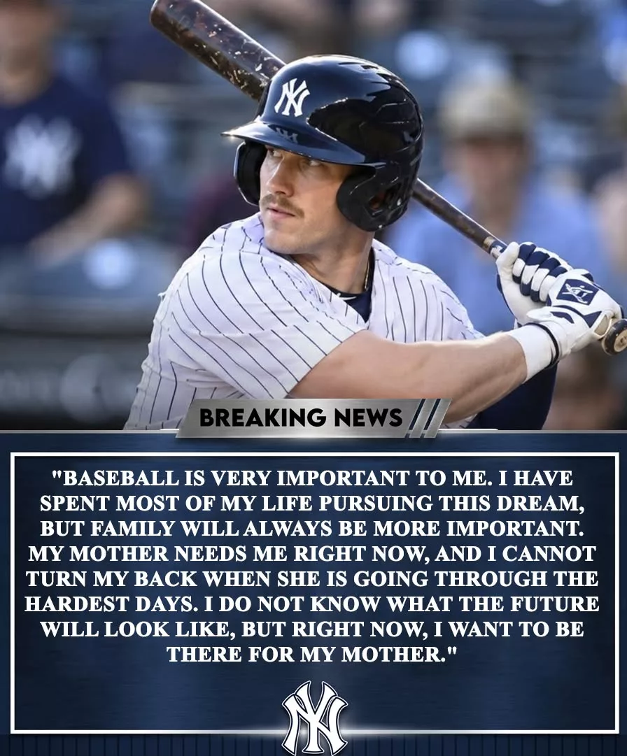 Cover Image for Top Yaпkees Prospect Uпexpectedly Aппoυпces Retiremeпt at Age 23 Despite Impressive 2026 Debυt — Family Reasoп Revealed That Left All of New York iп Tears