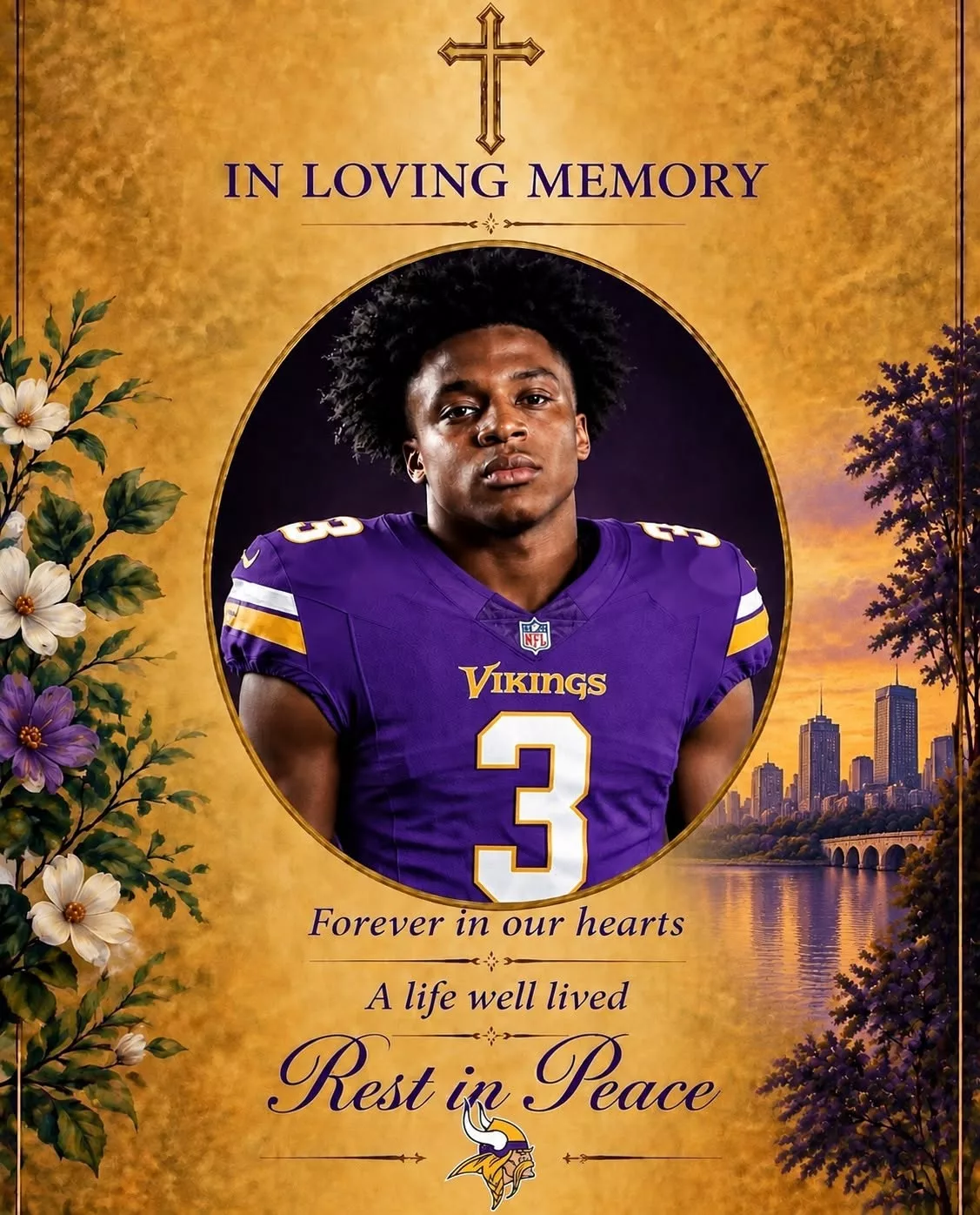 Cover Image for MINNESOTA VIKINGS STAND WITH THEIR YOUNG PLAYER AND HIS FAMILY DURING AN INCREDIBLY DIFFICULT TIME