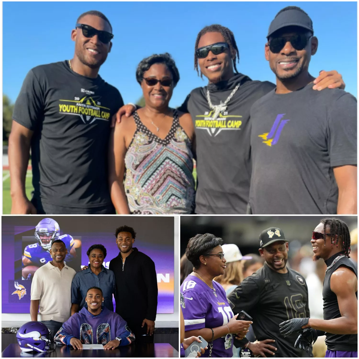 Cover Image for “OUR HEARTS ARE BROKEN!” 💔 Justin Jefferson Faces an Emotional Family Crisis as Minnesota Vikings Rally Around Their Star