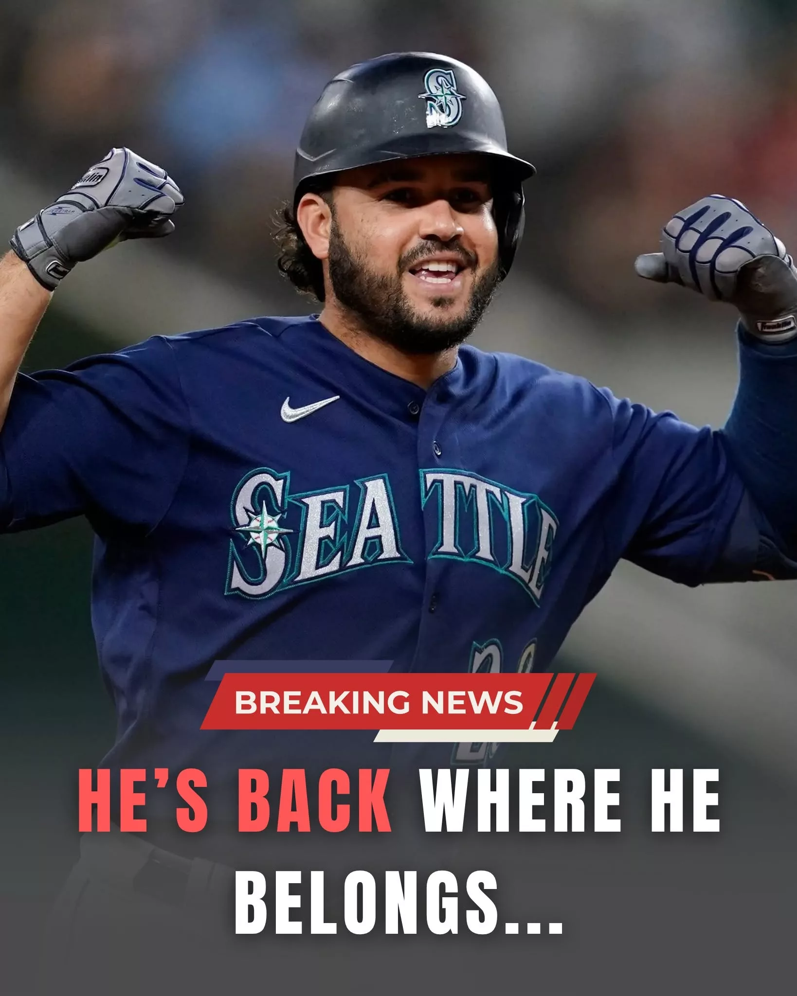 Cover Image for ⚾🚨 EUGENIO SUÁREZ IS COMING HOME… AND THE BASEBALL WORLD CAN’T BELIEVE WHAT JUST HAPPENED