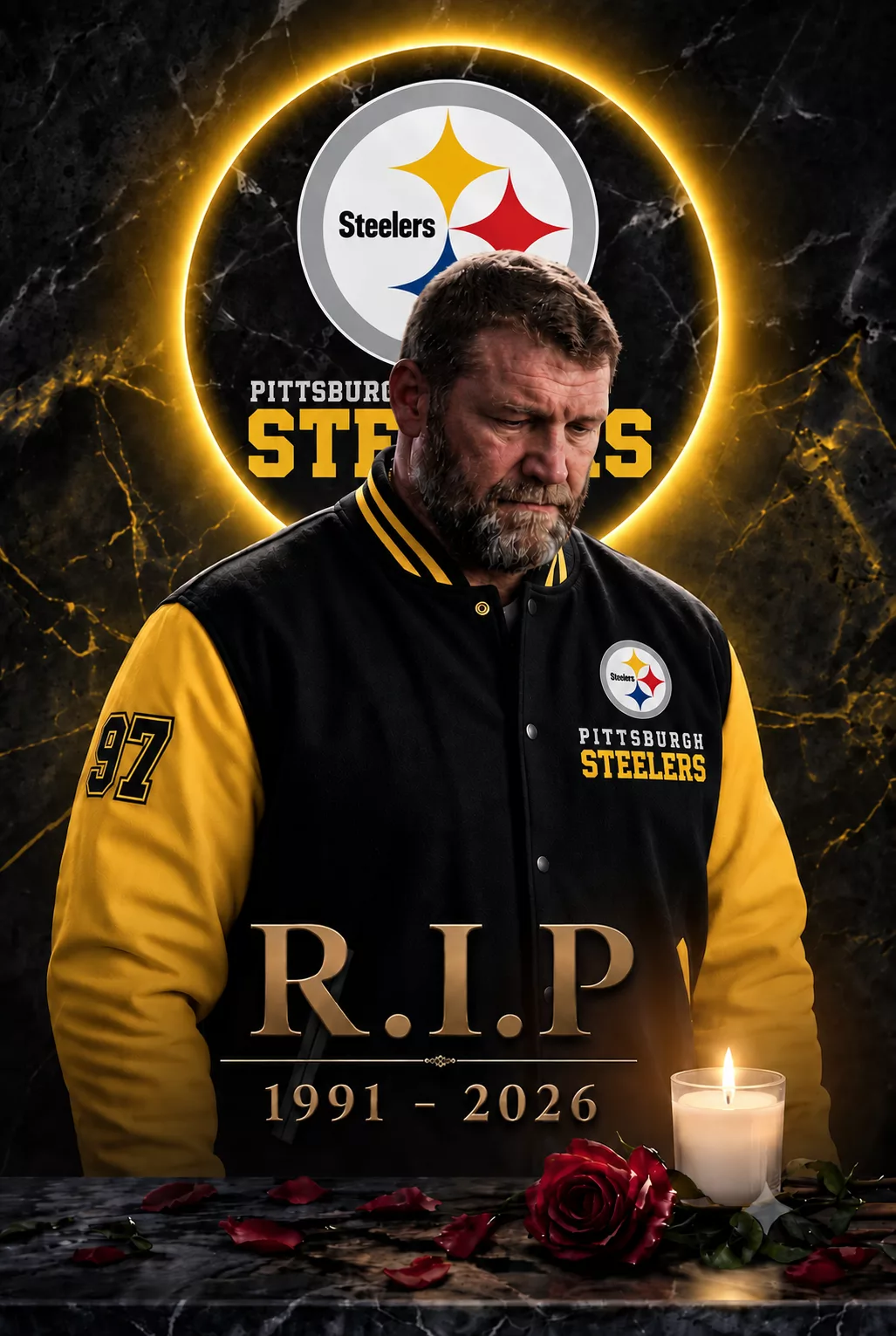 Cover Image for 💔 SAD NEWS: Pittsburgh Steelers Community Mourns a Heartbreaking Loss
