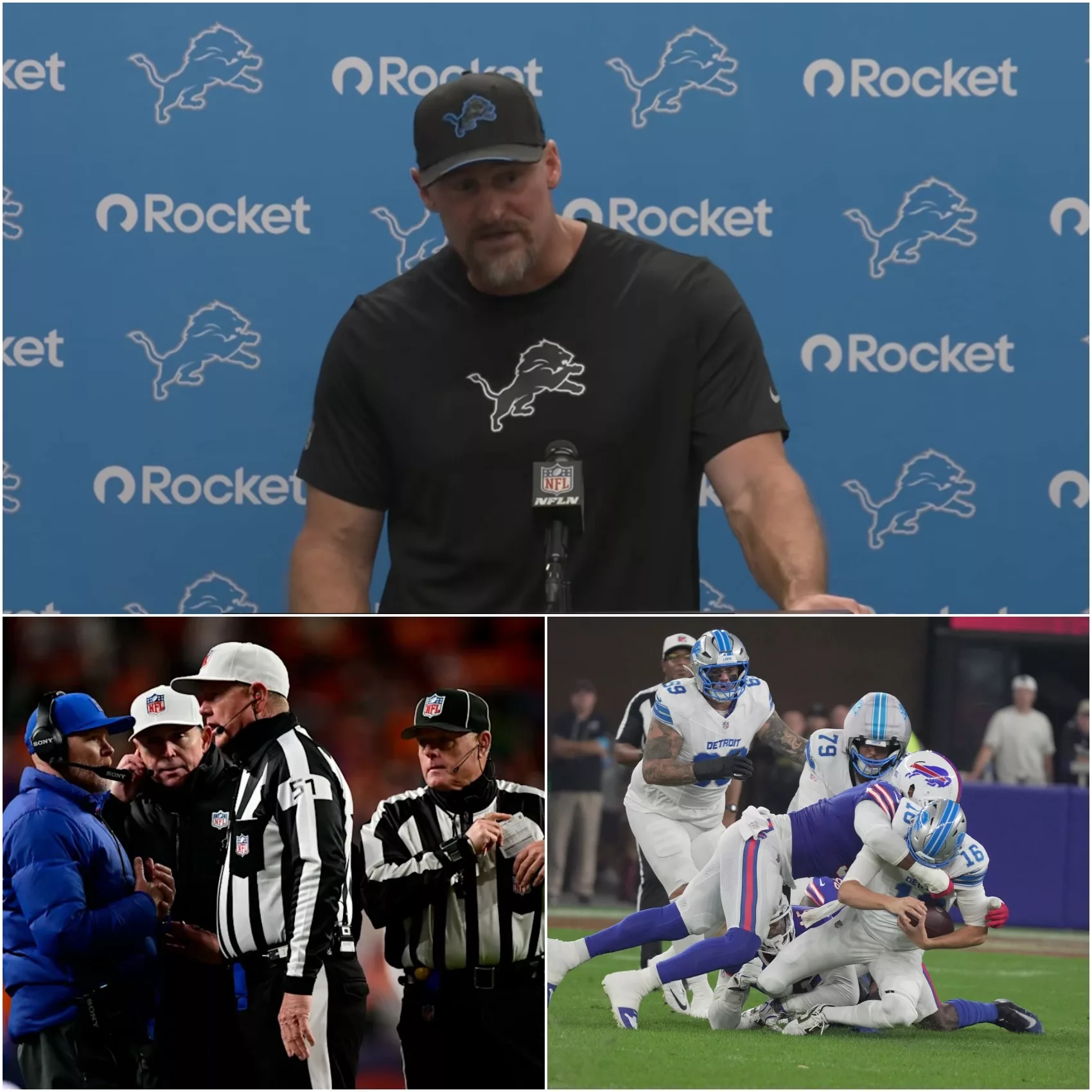 Cover Image for 🚨🔥 DAN CAMPBELL RESPONDS TO SEAN McDERMOTT AFTER BILLS’ 41–31 WIN — “ENJOY THE WIN, SEAN”